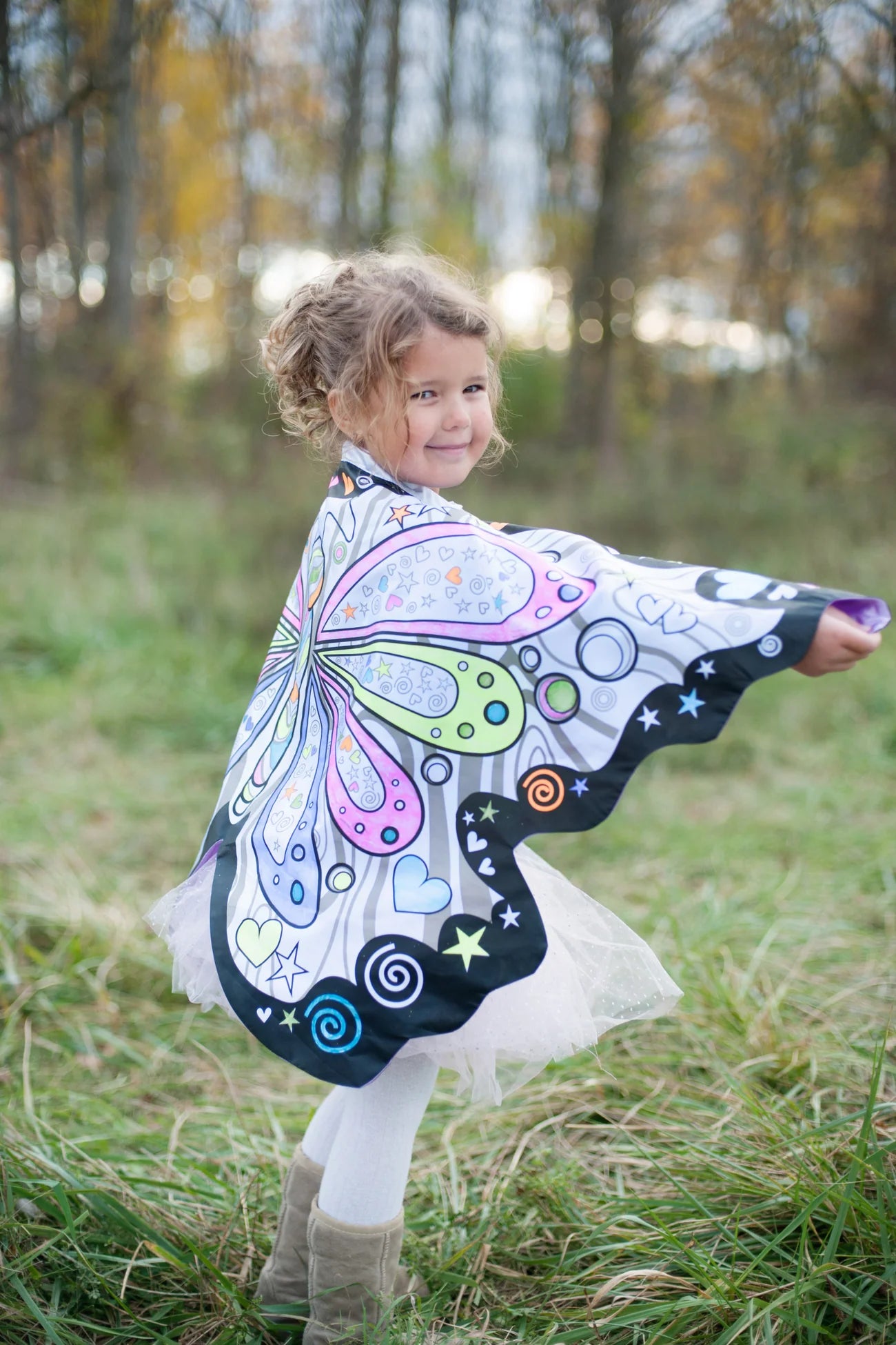 Colour-A-Cape, Butterfly Wings, Size 4-7
