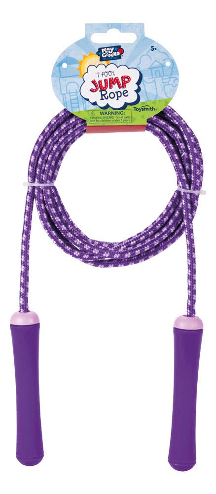 Colorful Jump Ropw 7' Jump Rope, Assorted Colors – The Fun Company
