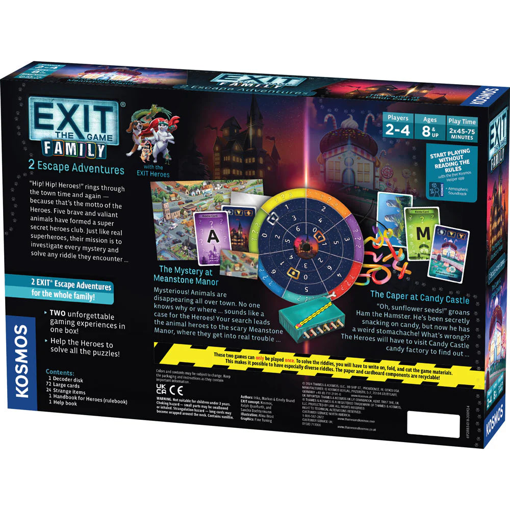EXIT: The Game - Family - The Mystery at Meanstone Manor