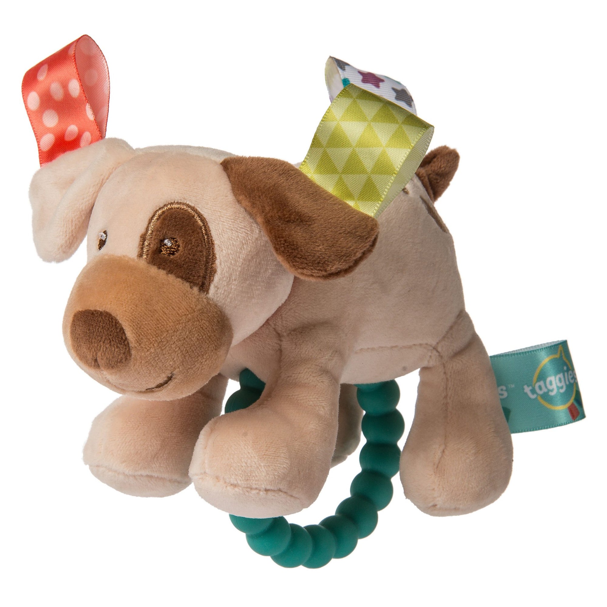 Taggies Buddy Dog Teether Rattle – 6″
