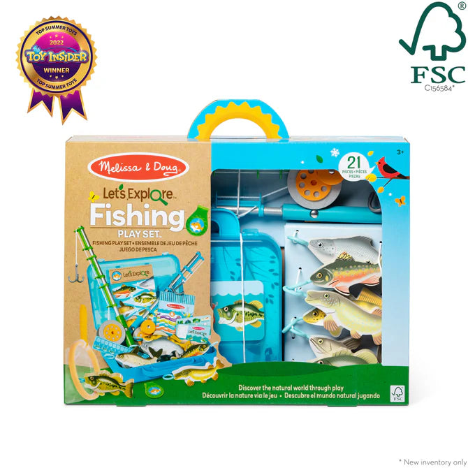 Melissa & Doug Lets Explore Fishing Playset
