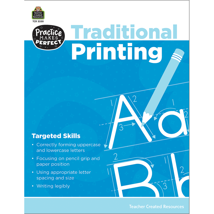 Practice Makes Perfect: Traditional Printing Workbook