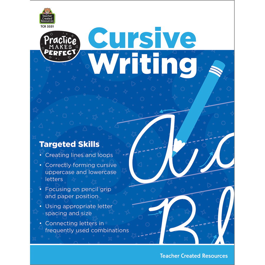 Practice Makes Perfect: Cursive Writing – The Fun Company