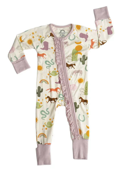 Wild and Free Bamboo Baby Pajamas