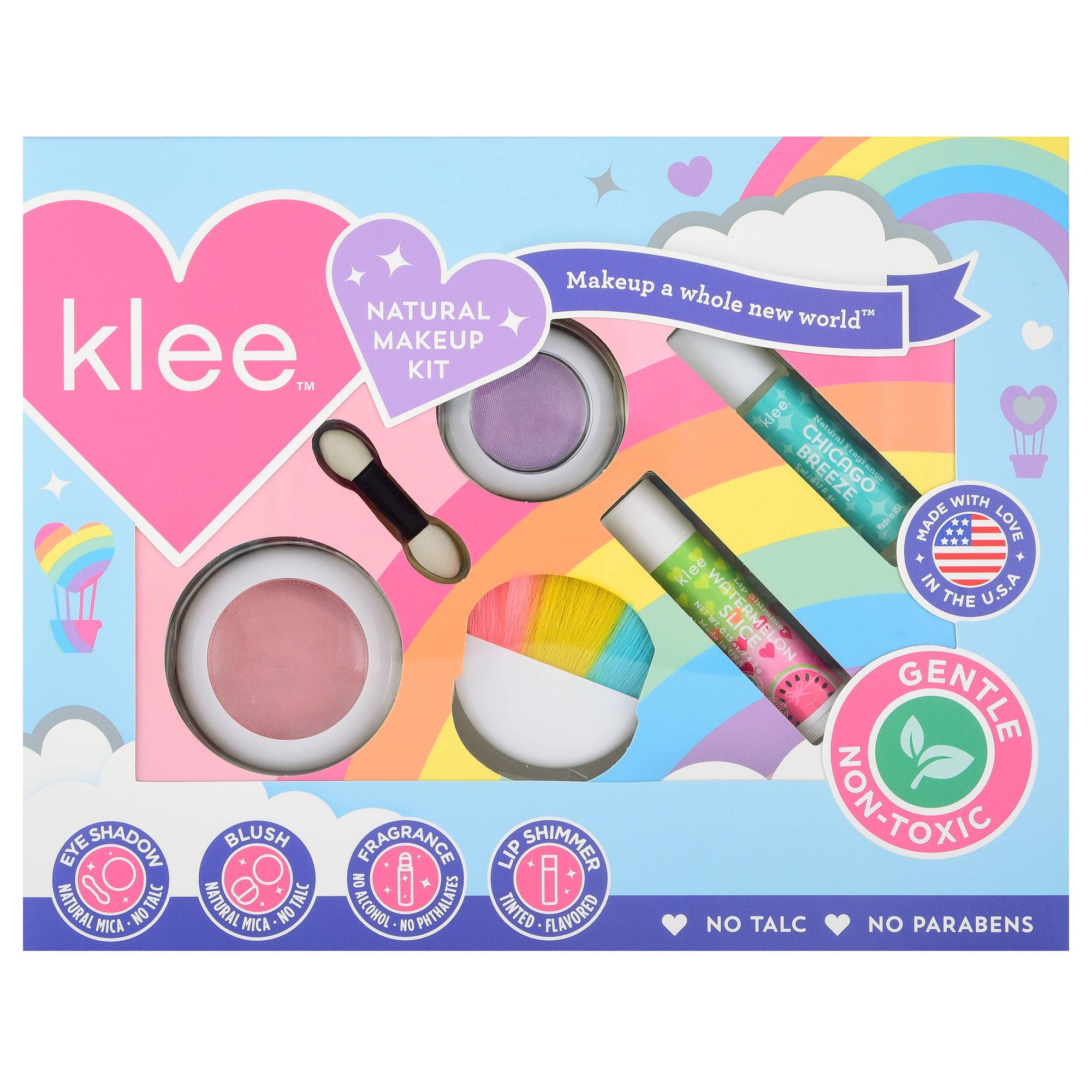Klee Sun Comes Out Rainbow Dream 4-PC Makeup Kit
