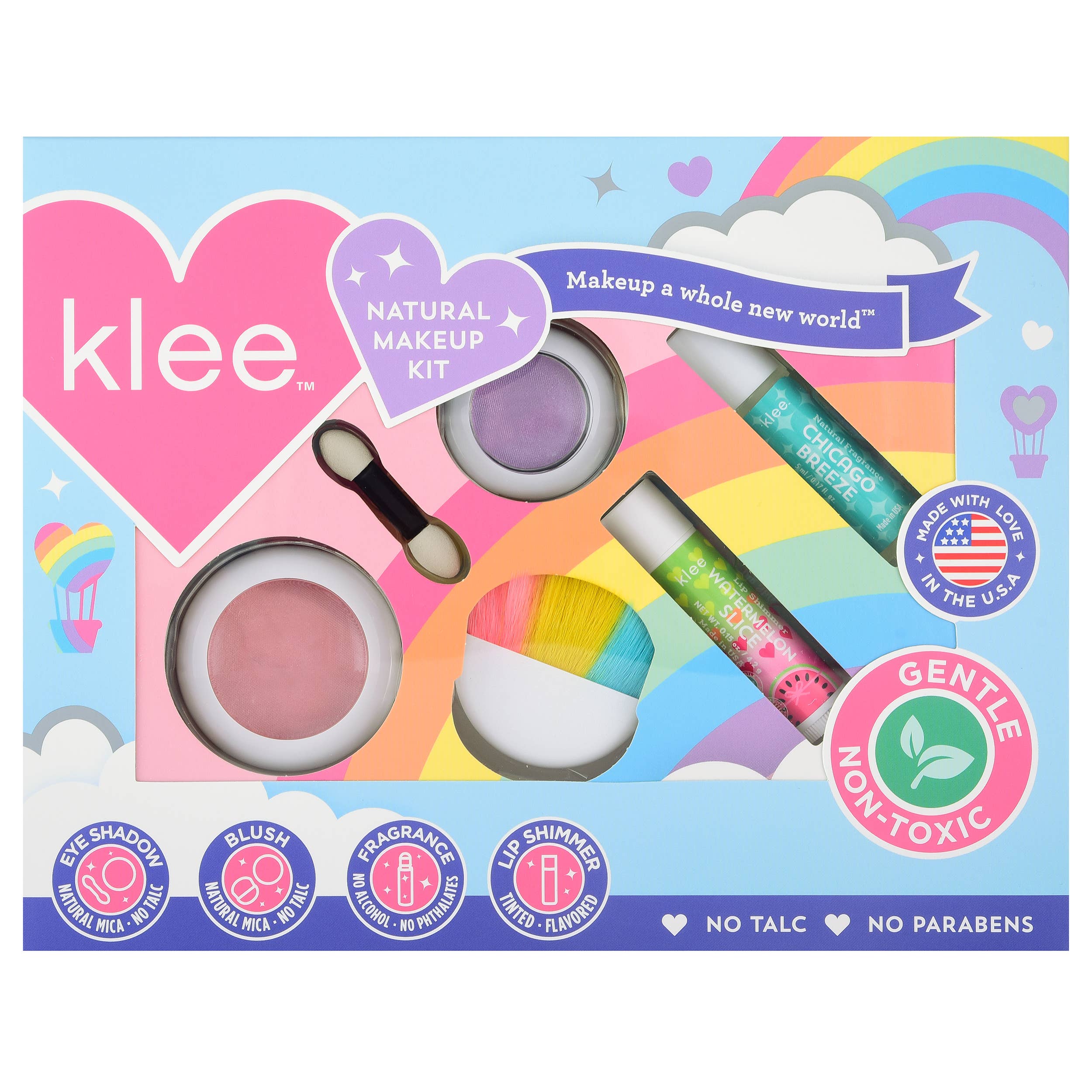 Klee Sun Comes Out Rainbow Dream 4-PC Makeup Kit