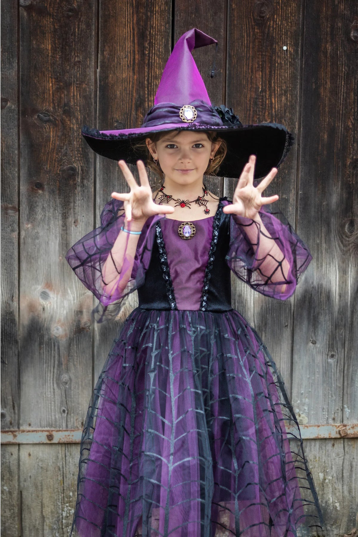 Amethyst the Spider Witch Dress & Hat 5/6