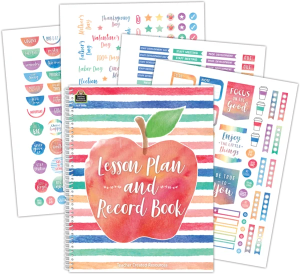 Watercolor Lesson Plan & Record Book