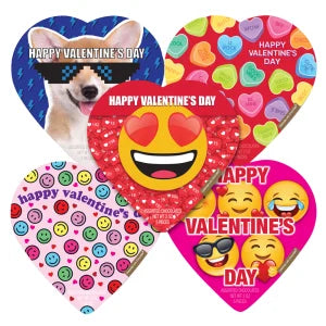 Elmer Chocolate Social Media 2oz Chocolate Heart Box