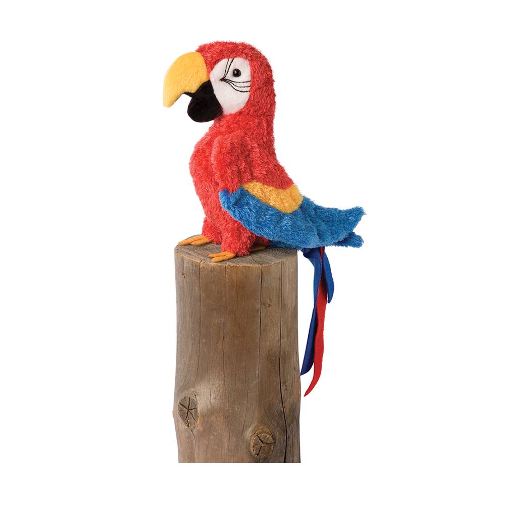 Gabby Red Parrot Plush