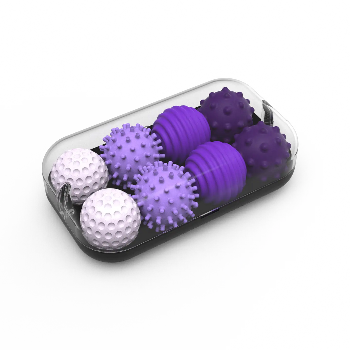 Silicone Magnetic Fidget Balls - Lavender