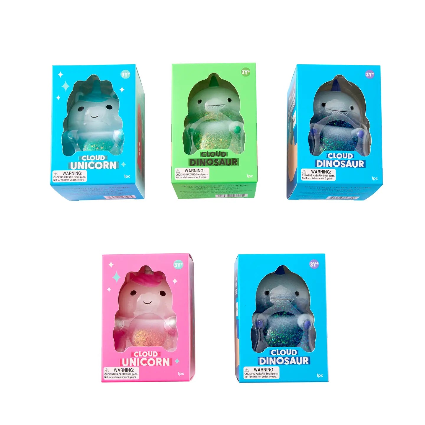 J'adore Cloud Unicorn & Dino Squish