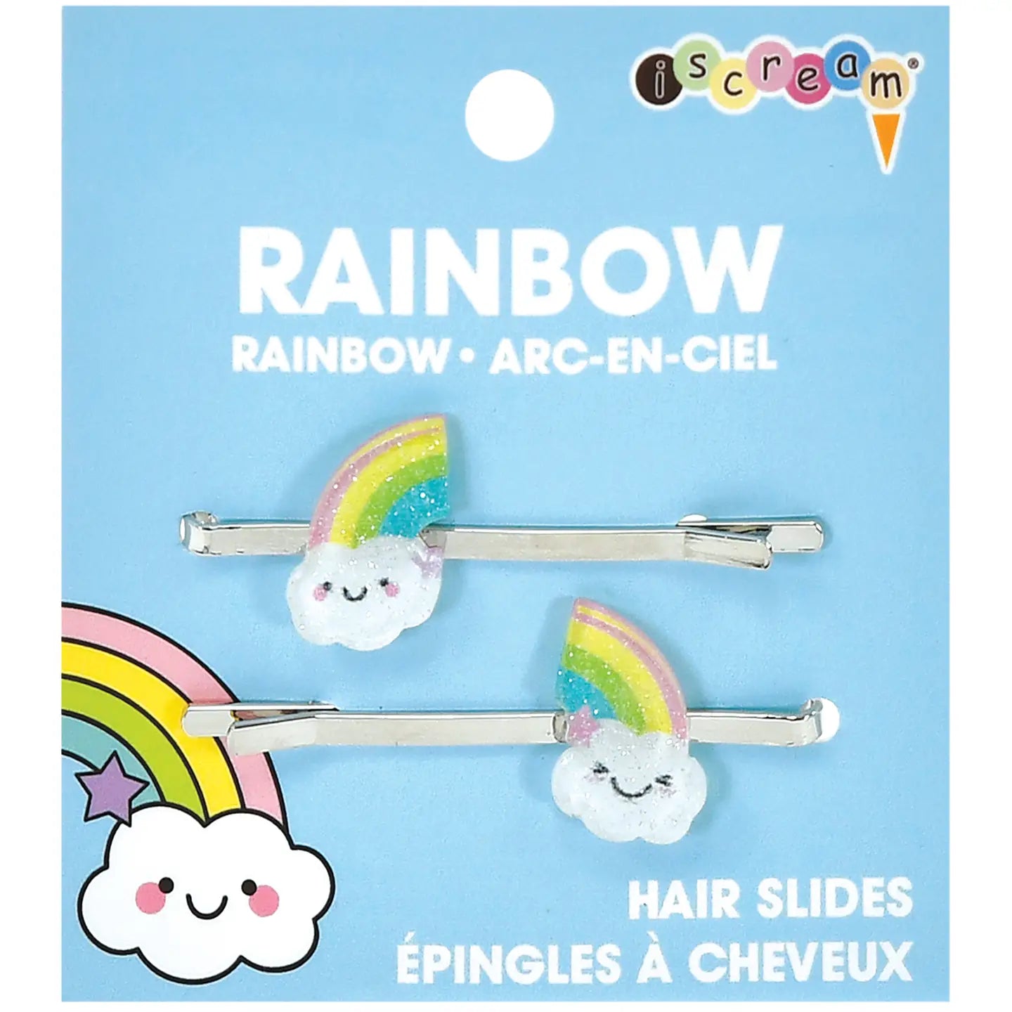 Rainbow Hair Clips