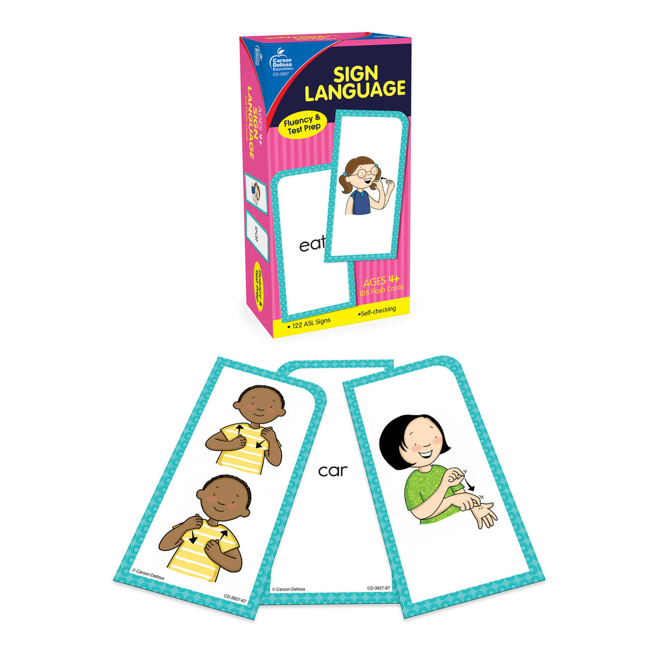 Sign Language Flash Cards Grade PK-8