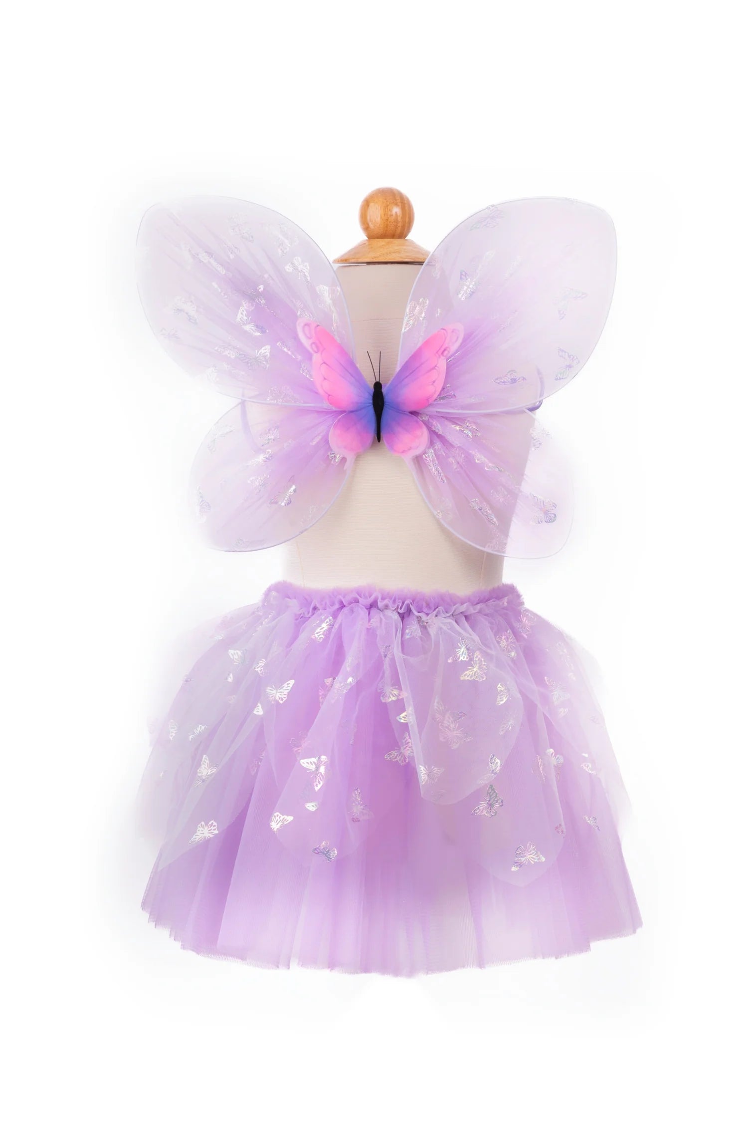 Flutter Butterfly Skirt & Wings - Lilac, Size 4-6