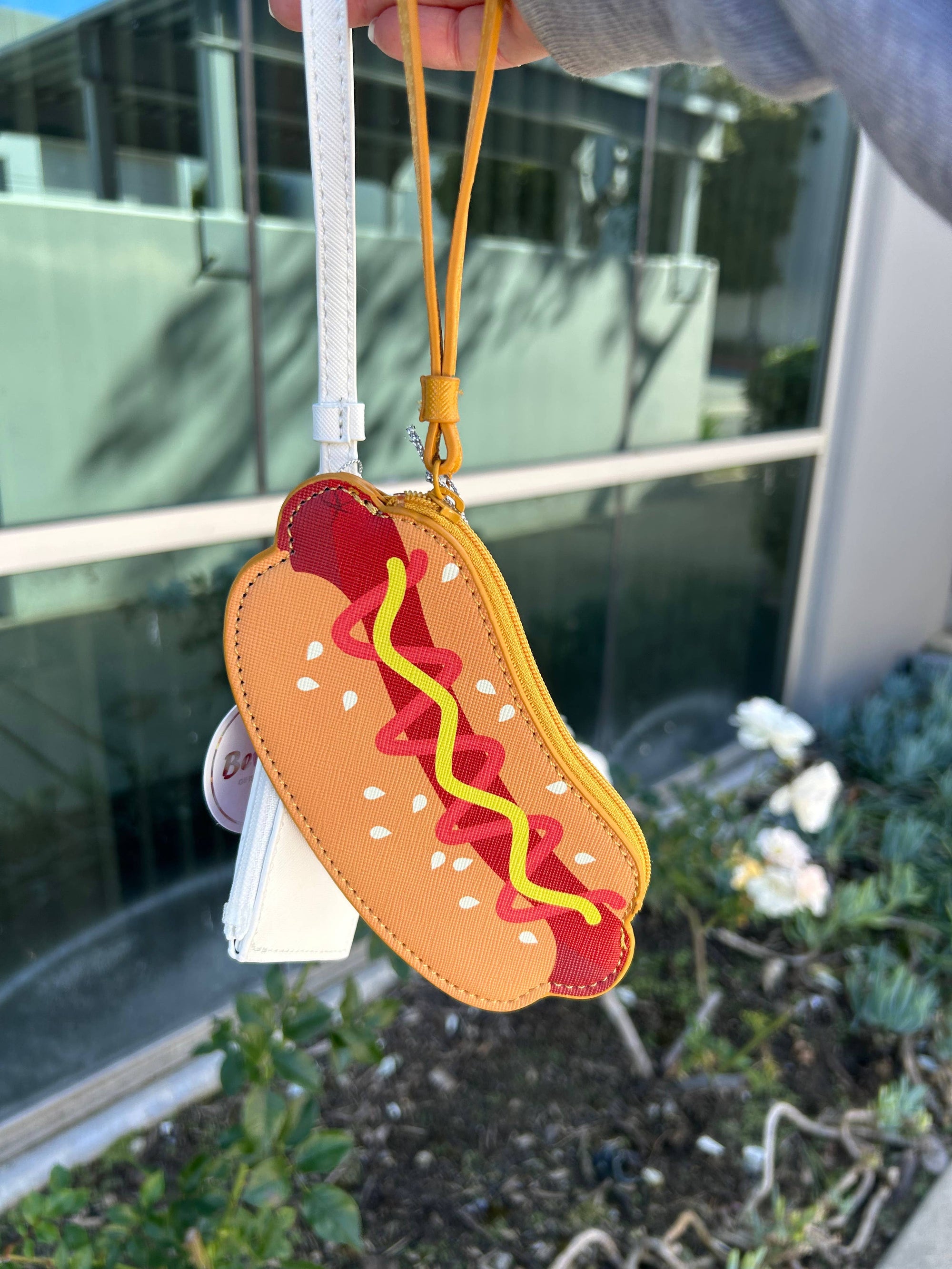 Hot Dog Wristlet