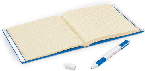 LEGO Locking Notebook with Blue Pen