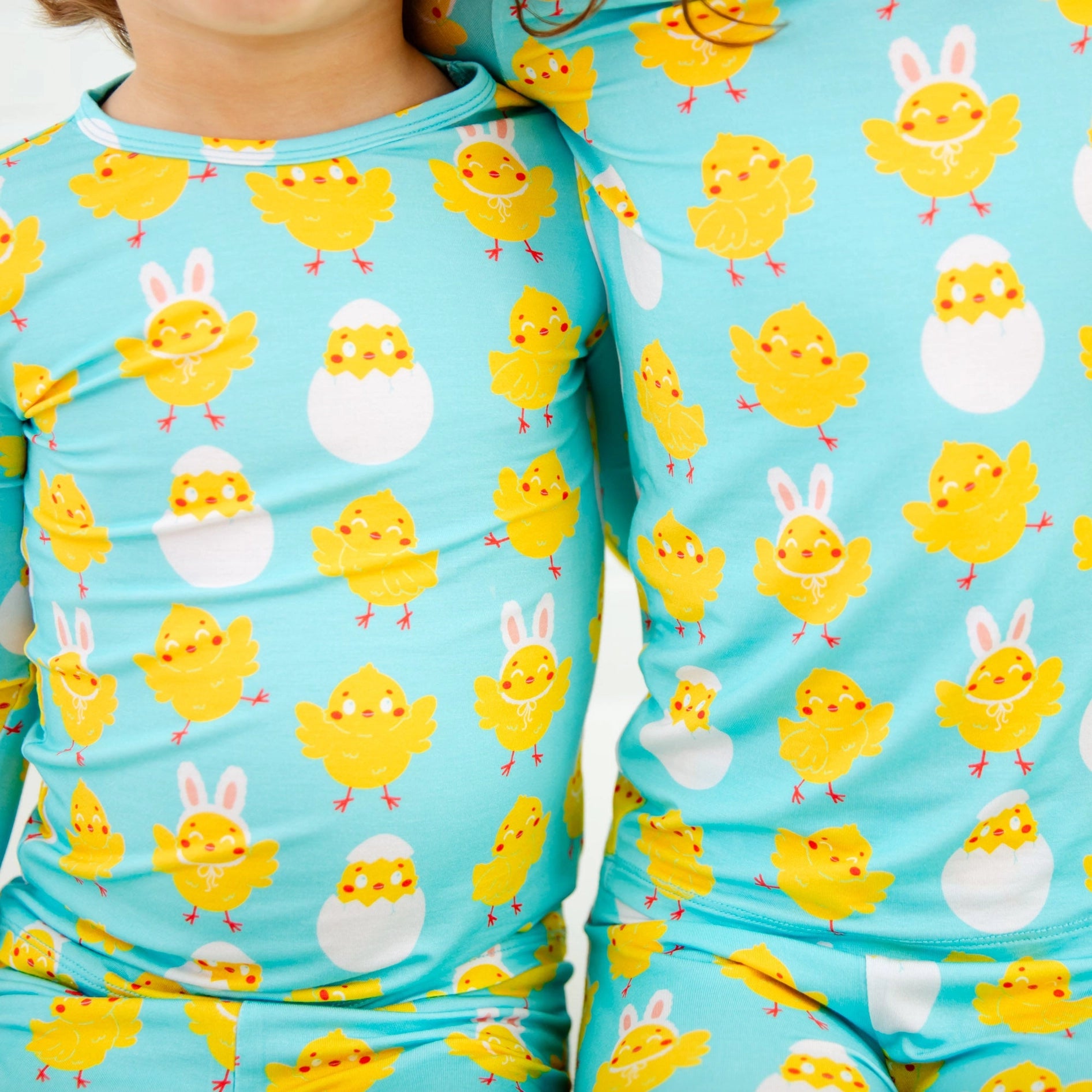 Easter Chicks Two Piece Pajamas Set
