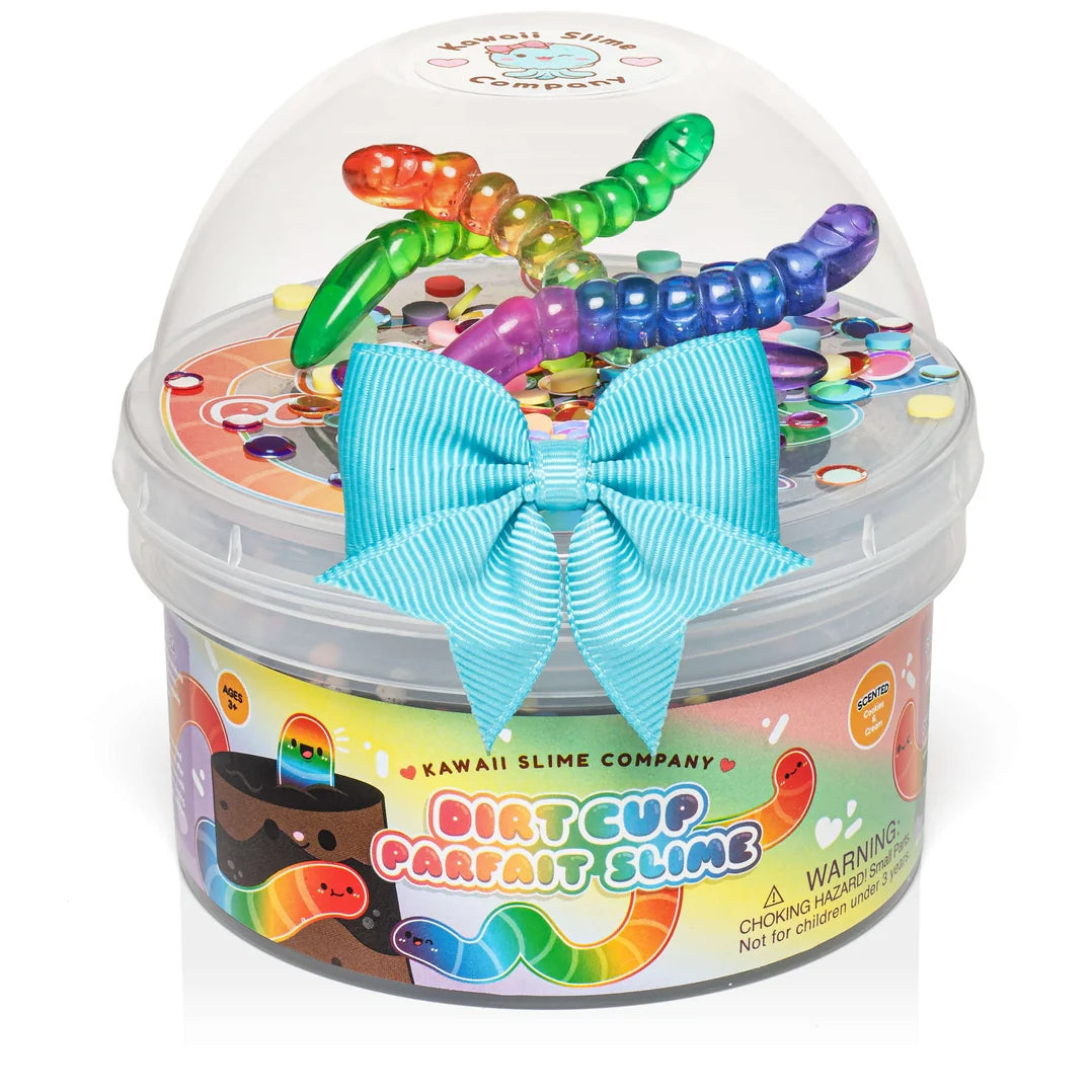 Kawaii Slime - Dirt Cup Parfait Crunchy Signature Dome Slime