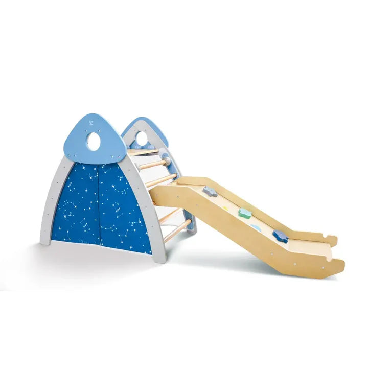 Hape 4-in-1 Climb & Slide Gym Set