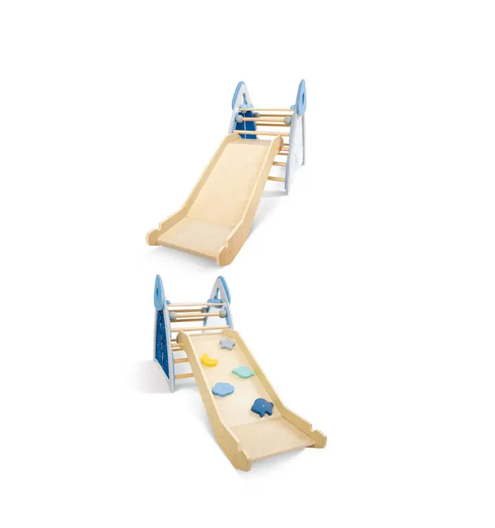 Hape 4-in-1 Climb & Slide Gym Set