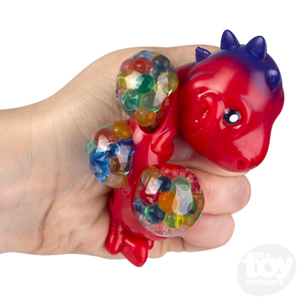 3.5" Squeezy Bead Dinosaur Ball
