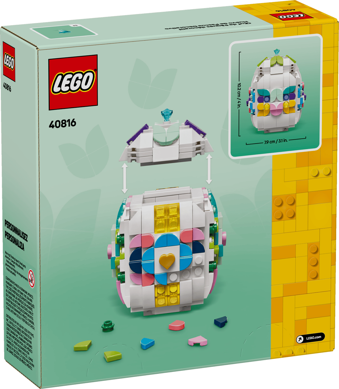 LEGO Decorative Easter Egg