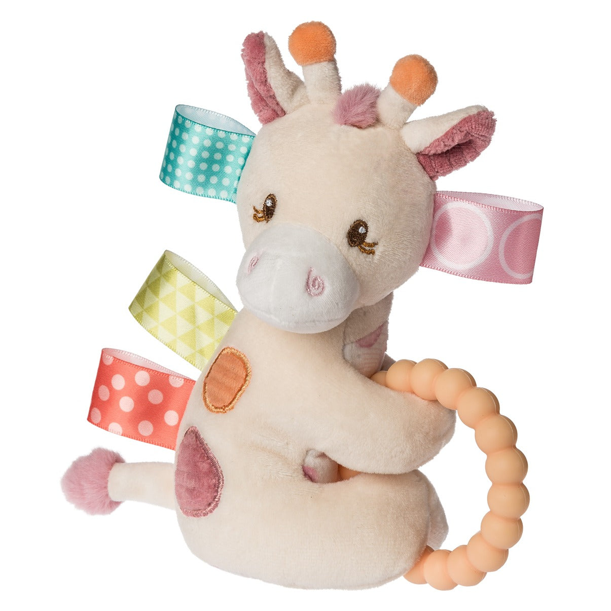 Taggies Tilly Giraffe Teether Rattle – 6″