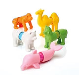 SmartMax My First Animals Around The World 16-Piece Magnetic Early STEM Discovery Set
