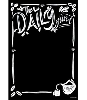 Industrial Cafe The Daily Grind Poster
