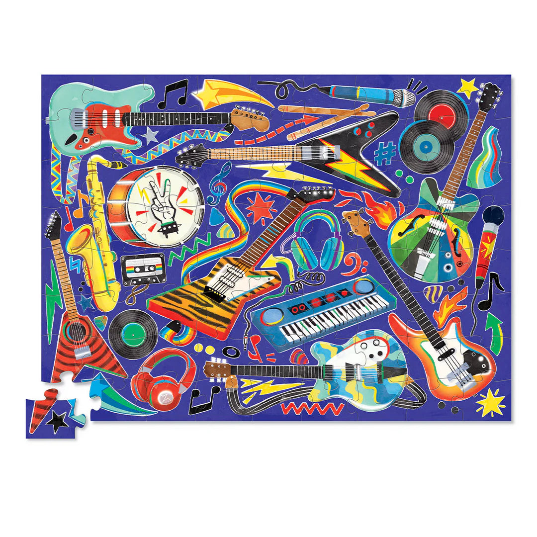 Rock N' Roll 72 Piece Puzzle