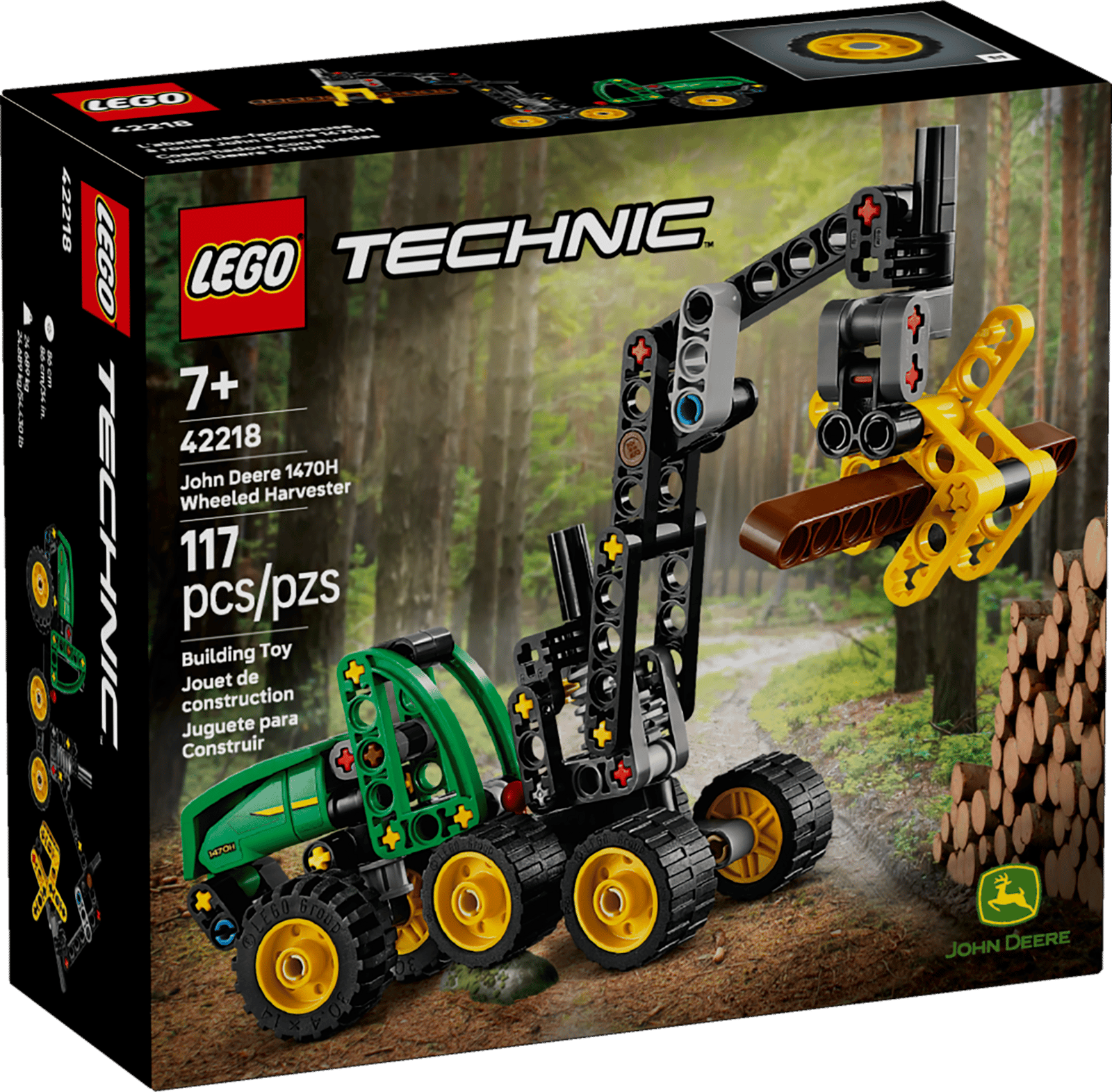 LEGO Technic John Deere 1470H Wheeled Harvester