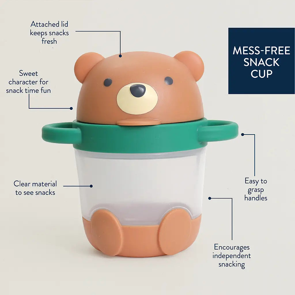 Itzy Snack Pal Bear Snack Cup