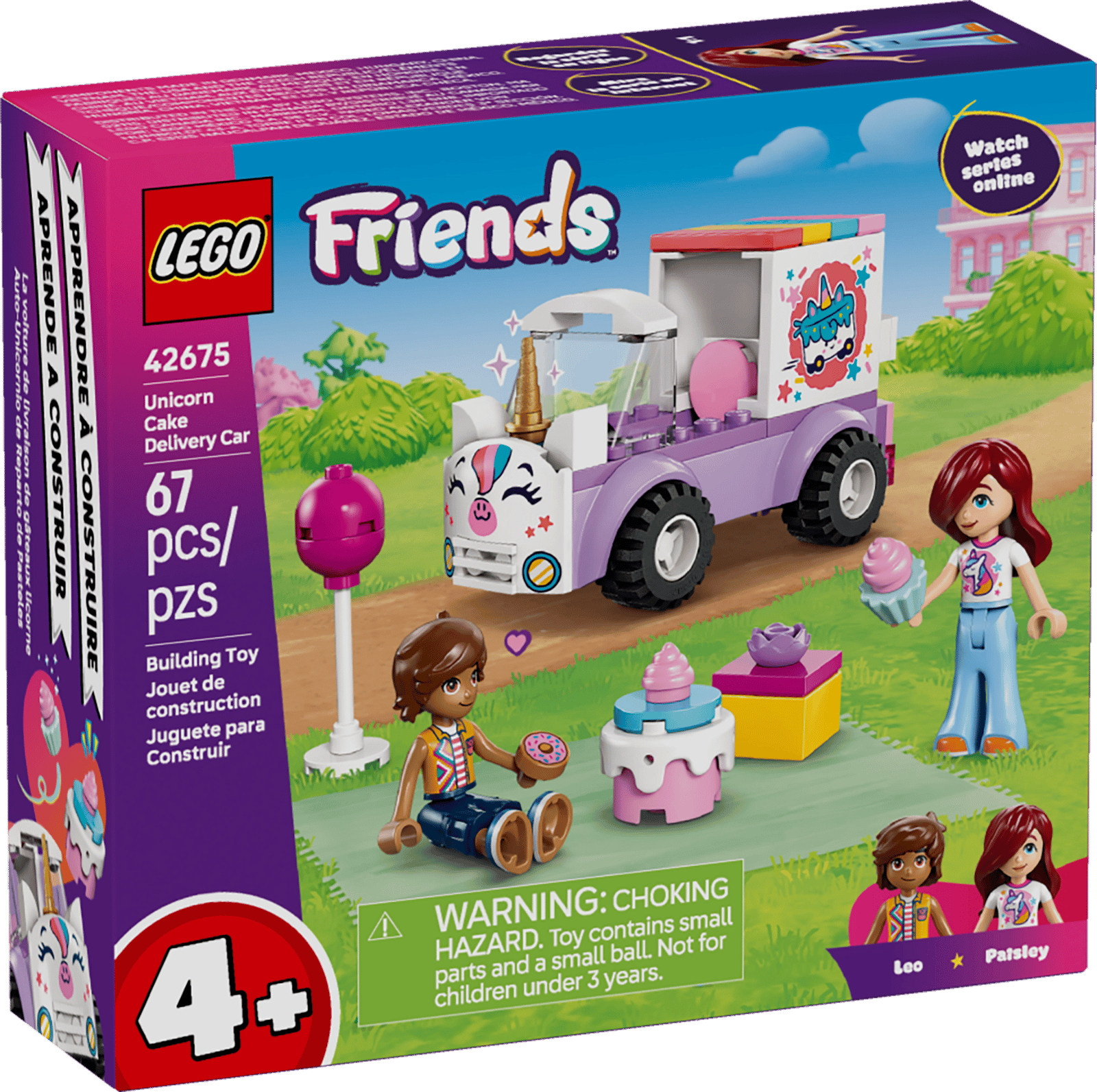 LEGO Unicorn Cake Delivery Car