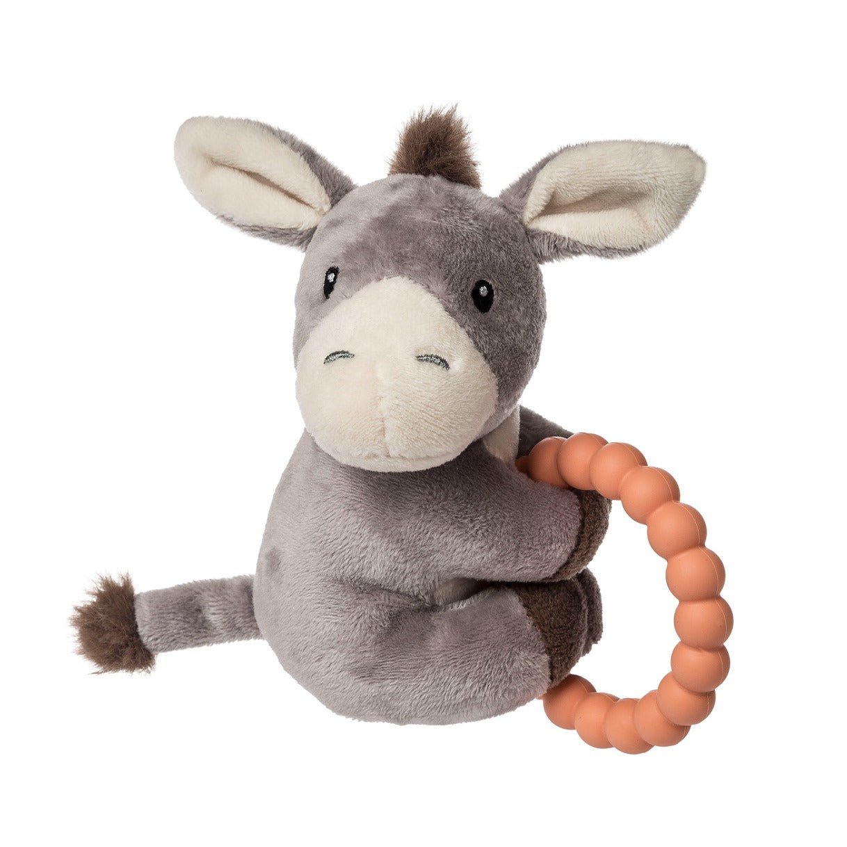 Taggies Dusty Donkey Teether Rattle – 6″