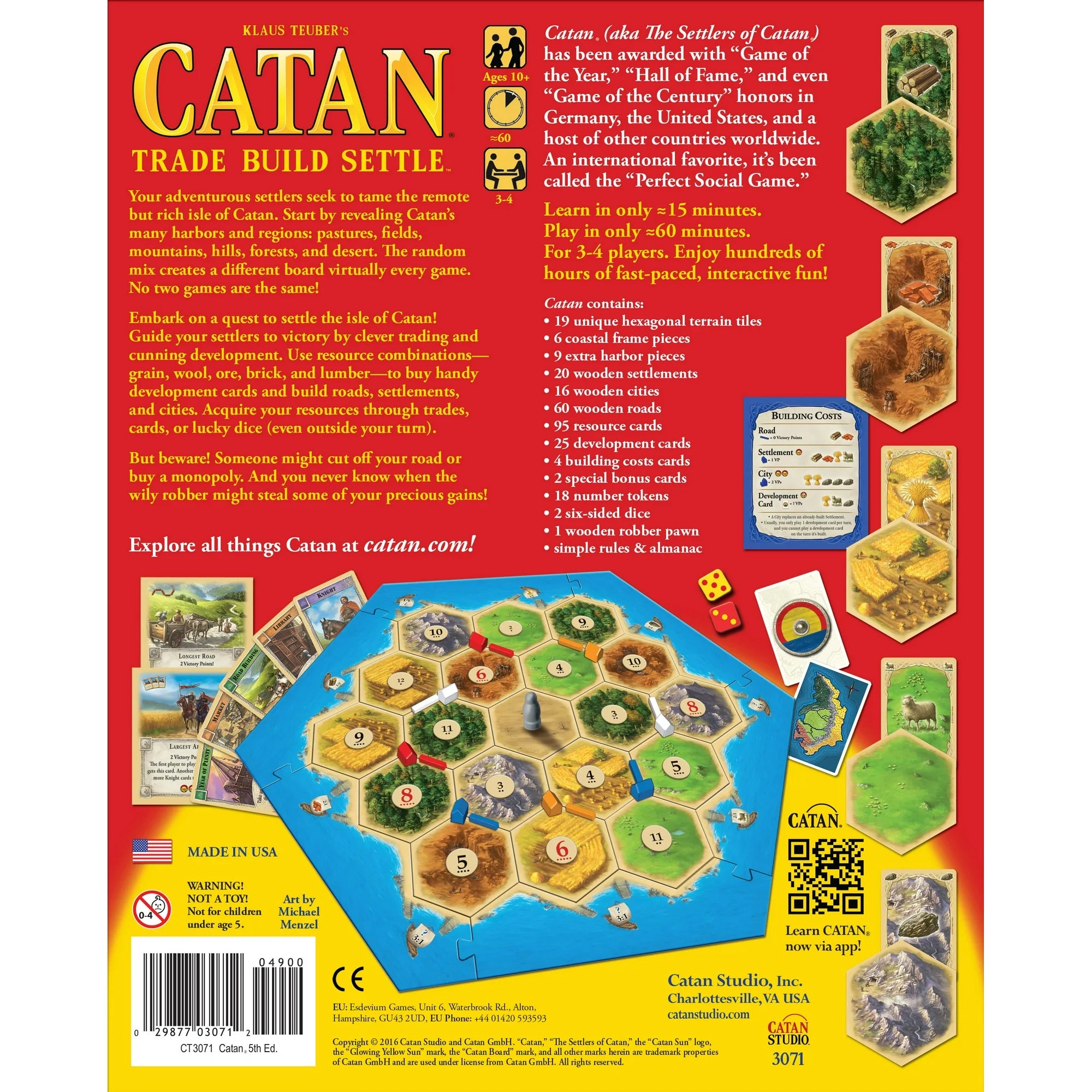 Settlers of Catan the Board Game