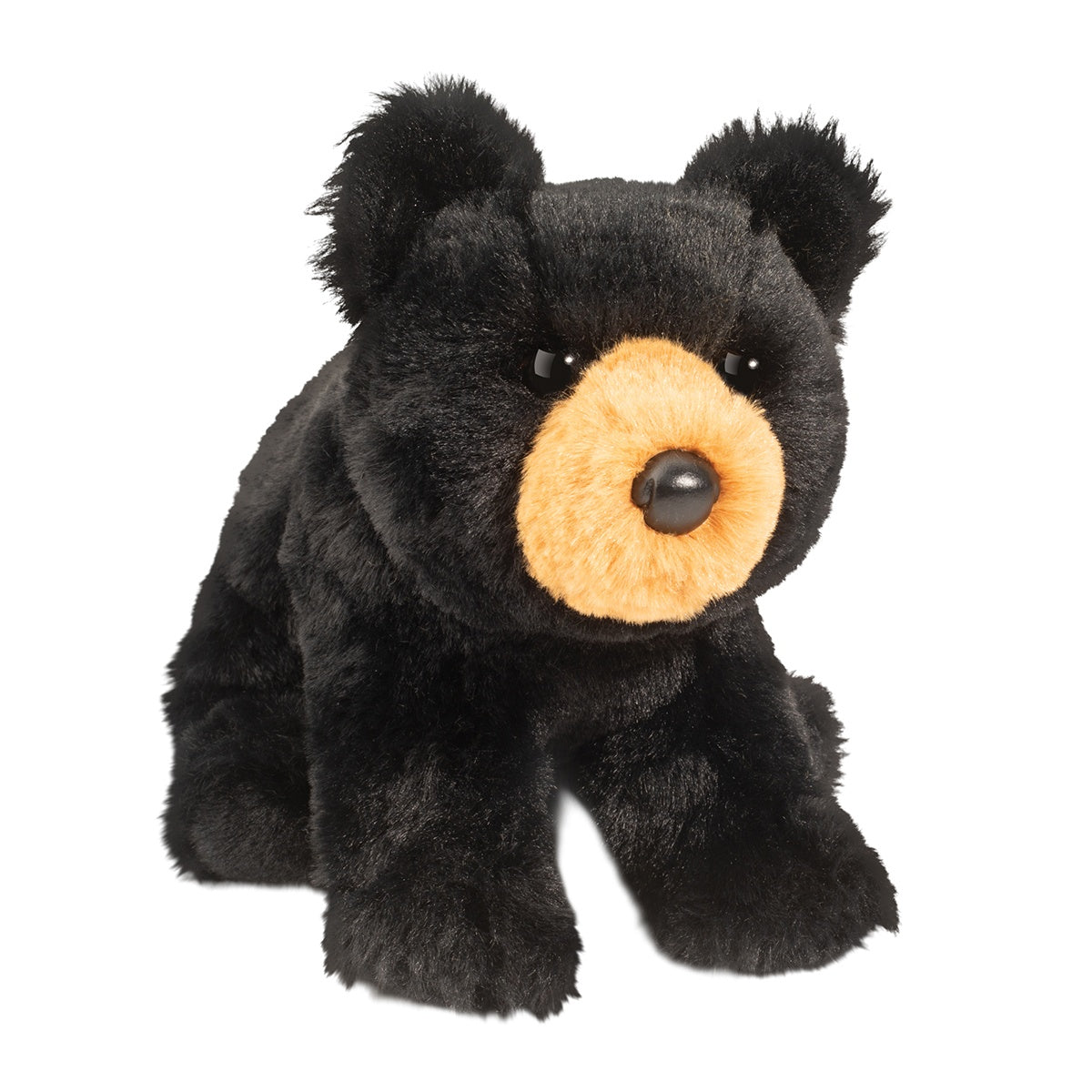 Mini Cubbie Soft Black Bear Plush