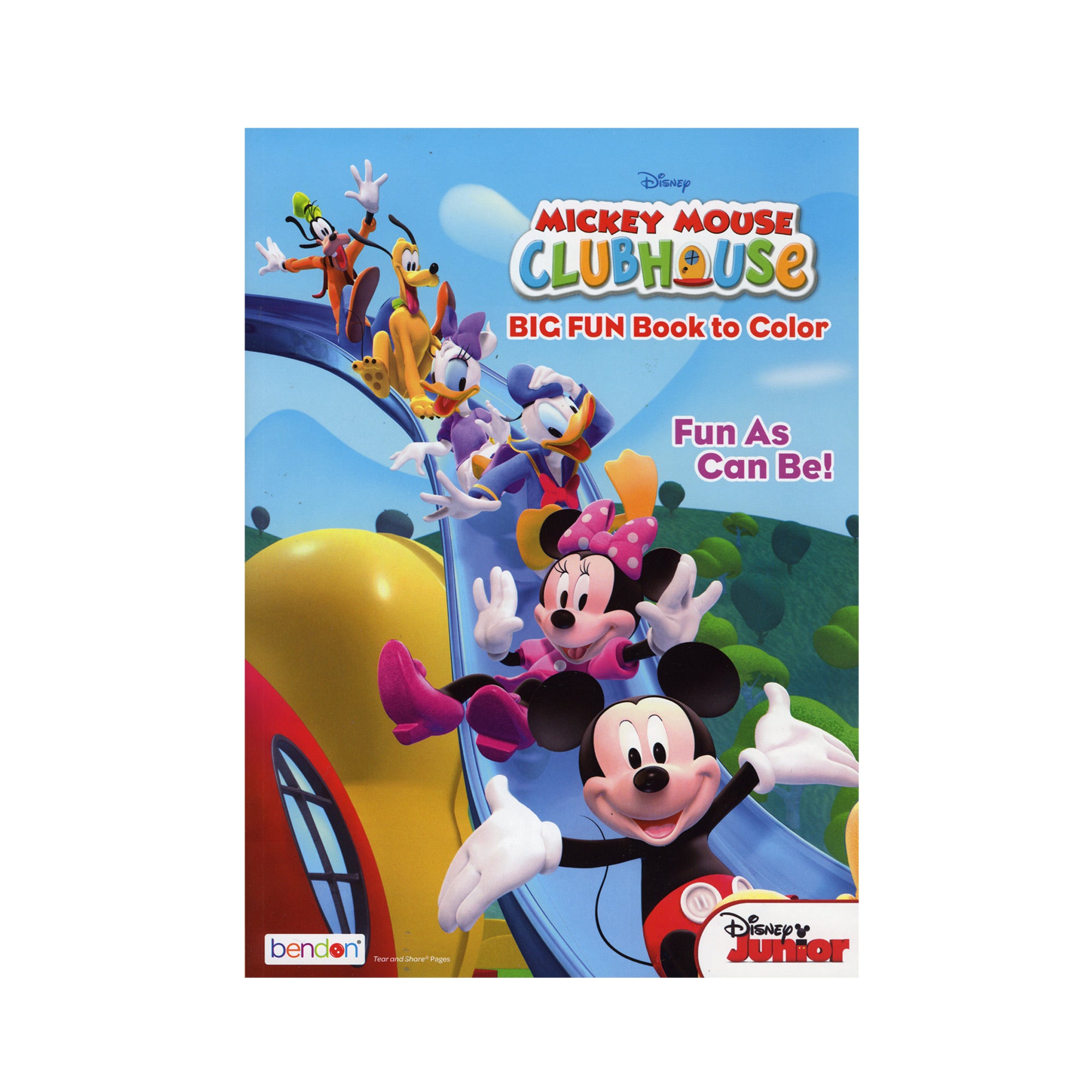 Mickey Mouse Clubhouse Coloring Book