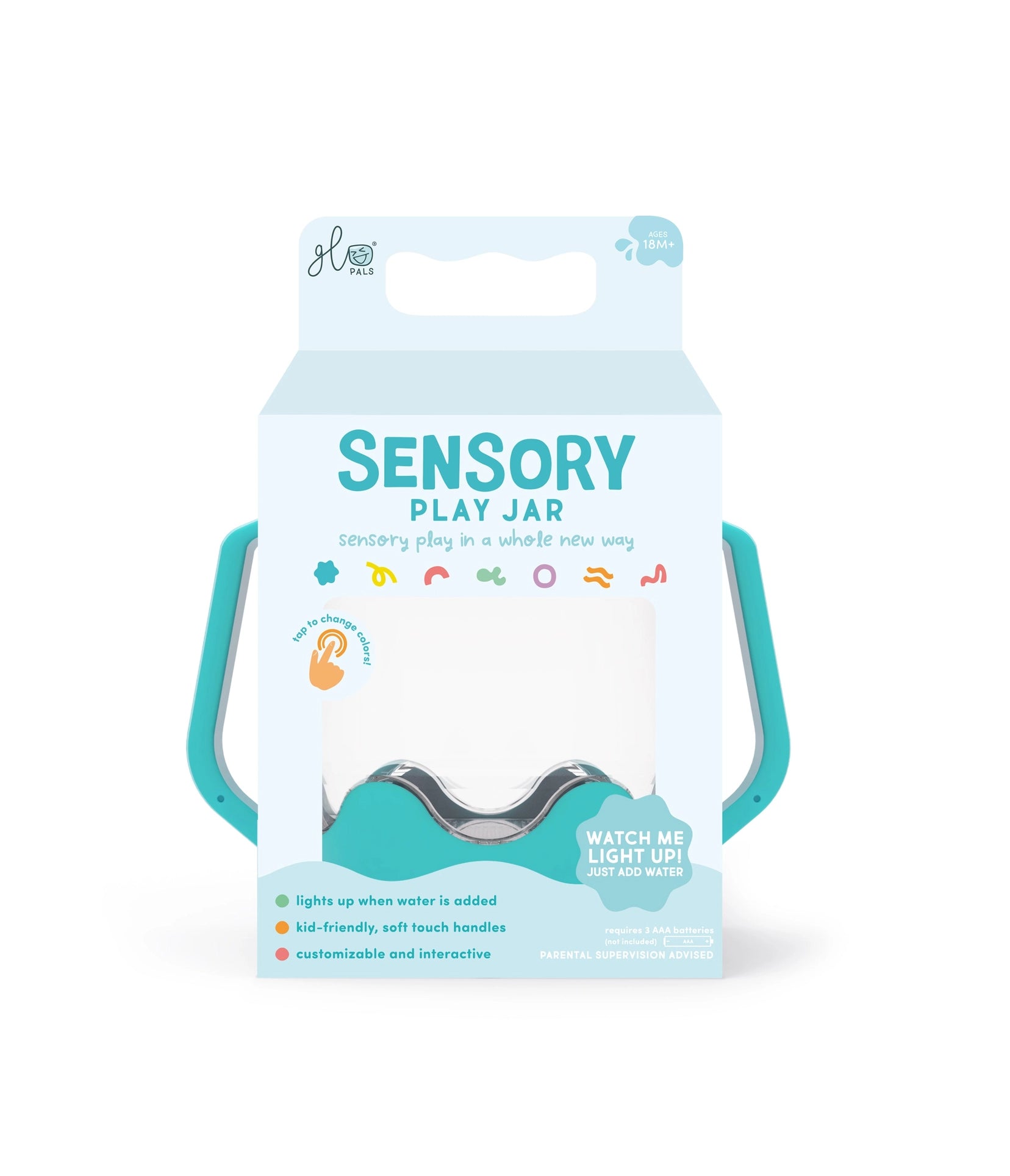 Glo Pals Sensory Play Jar