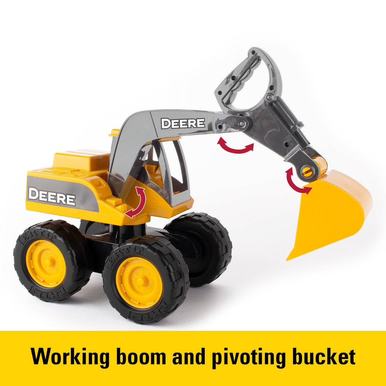 John Deere Big Scoop Excavator Sandbox Toy – 15 Inch