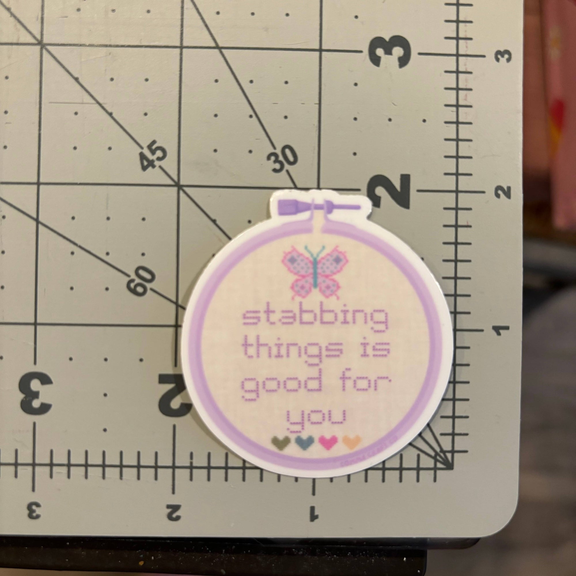 Embroidery Sticker