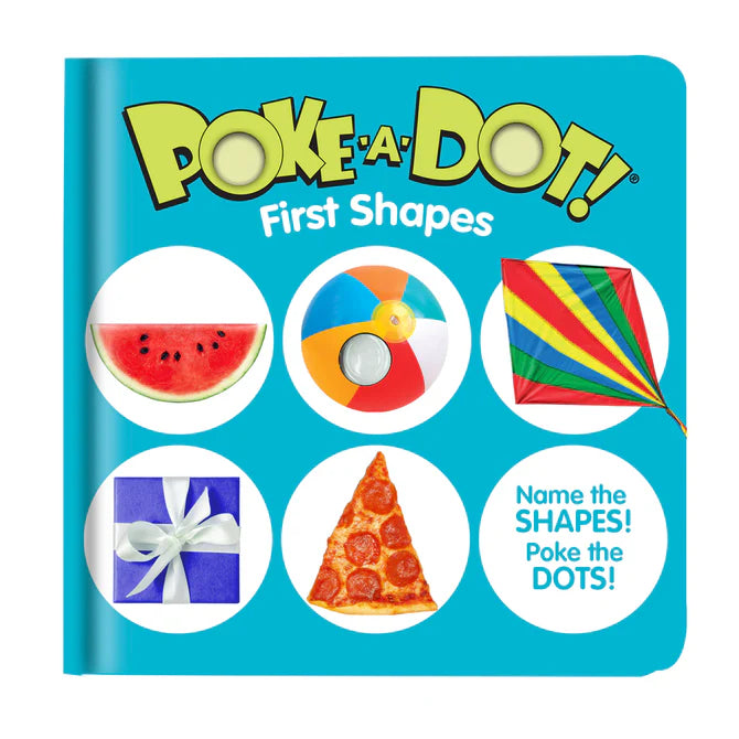 Melissa & Doug Poke-a-Dot: First Shapes Board Book
