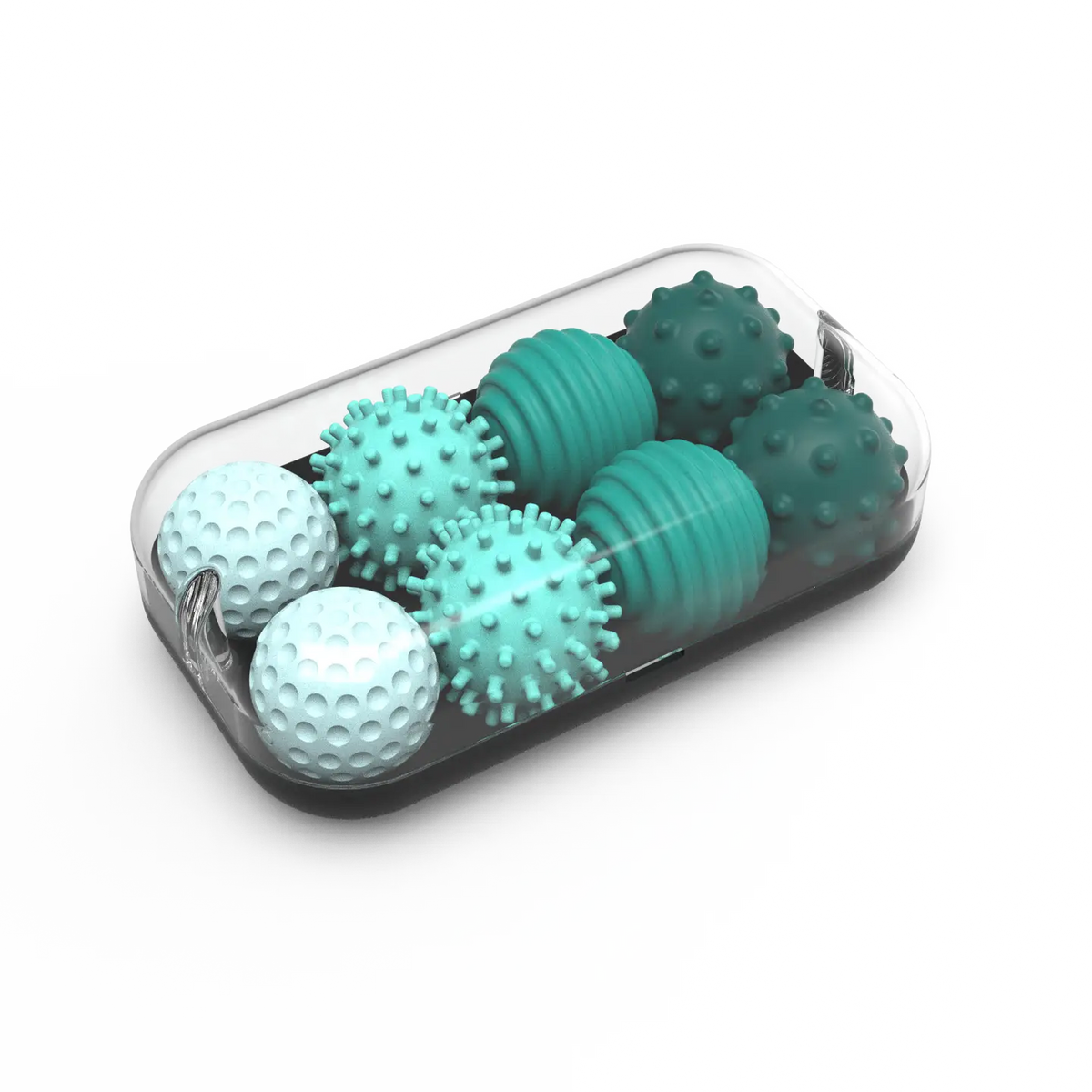 Silicone Magnetic Fidget Balls - Turquoise