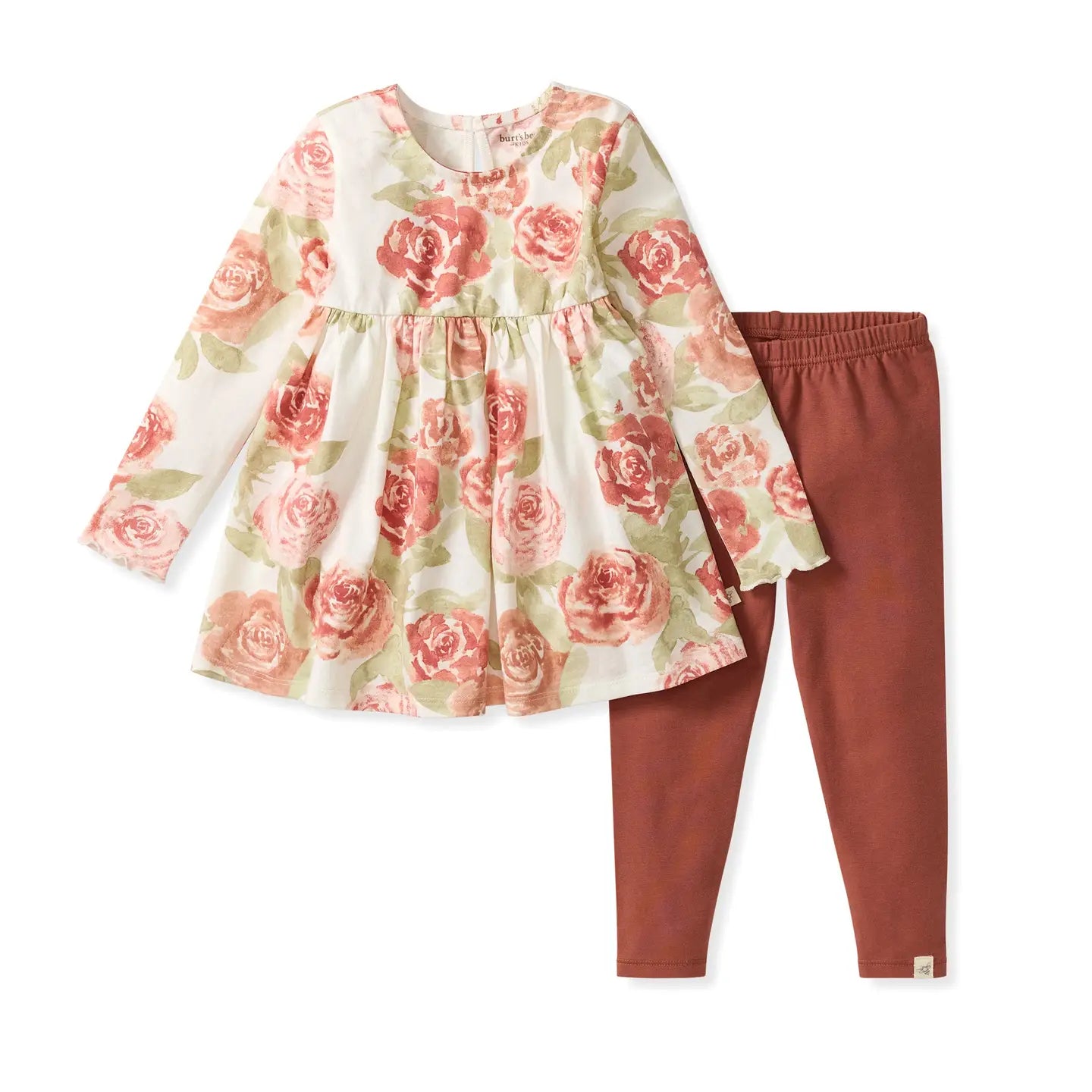 Burt's Bees Baby - Autumn Rose Tunic Set