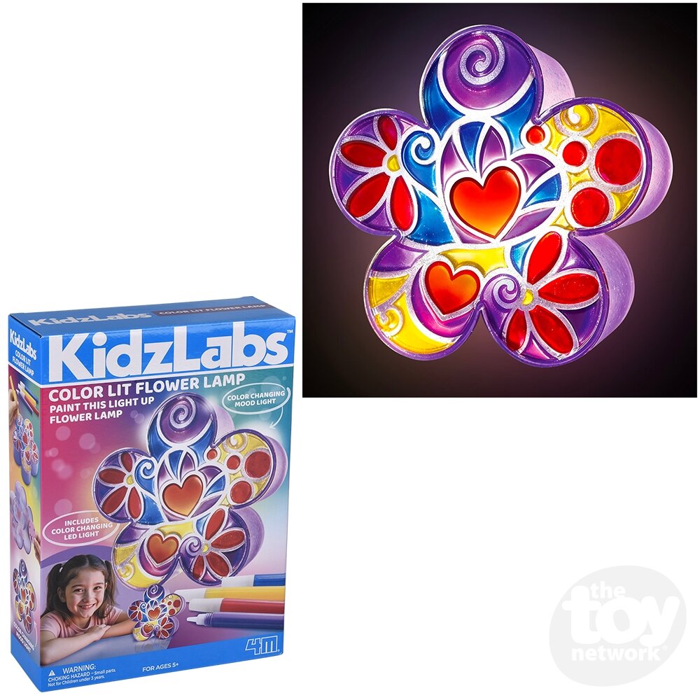 KidzLabs Blooming Flower Art Lamp