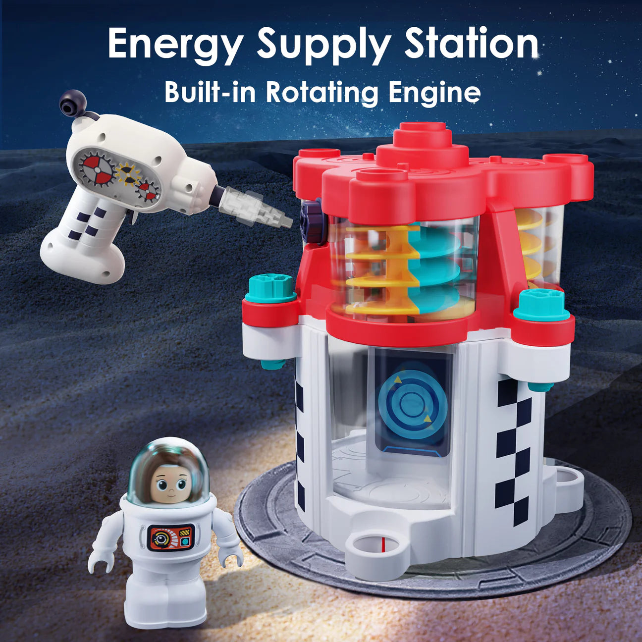 Design & Drill Space Adventure Rocket Set