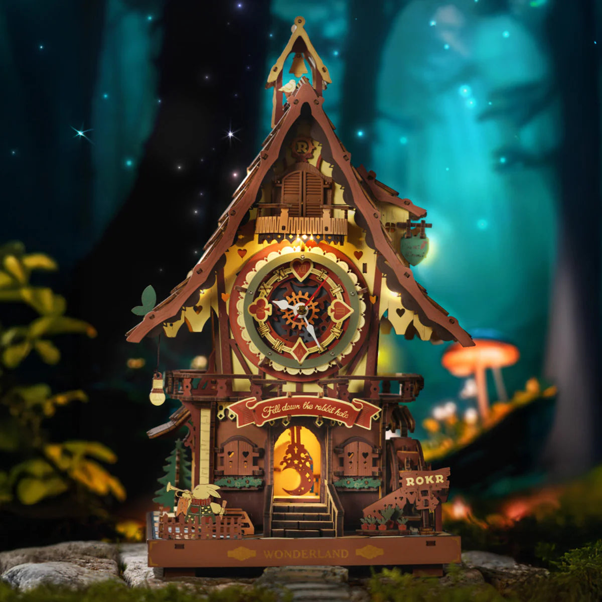 Cuckoo Clock Mechanical 3D Wooden Puzzle