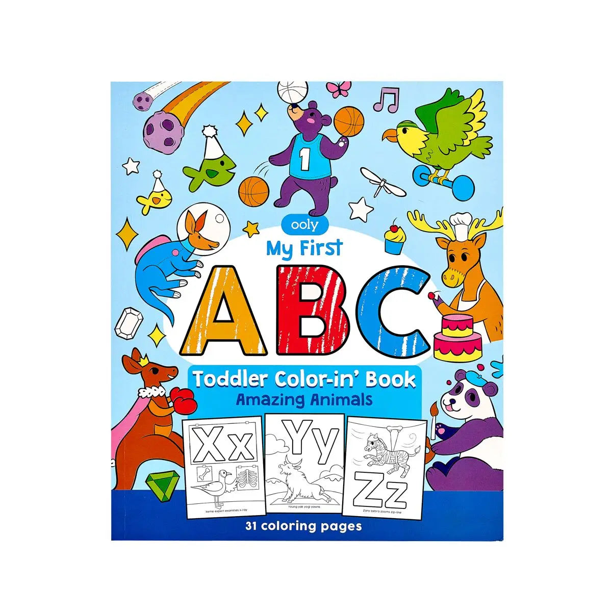 My First ABC: Toddler Coloring Book
