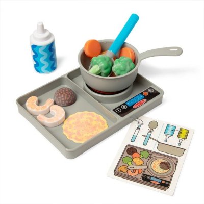 Melissa & Doug Simmer & Stir Stove-Top Playset