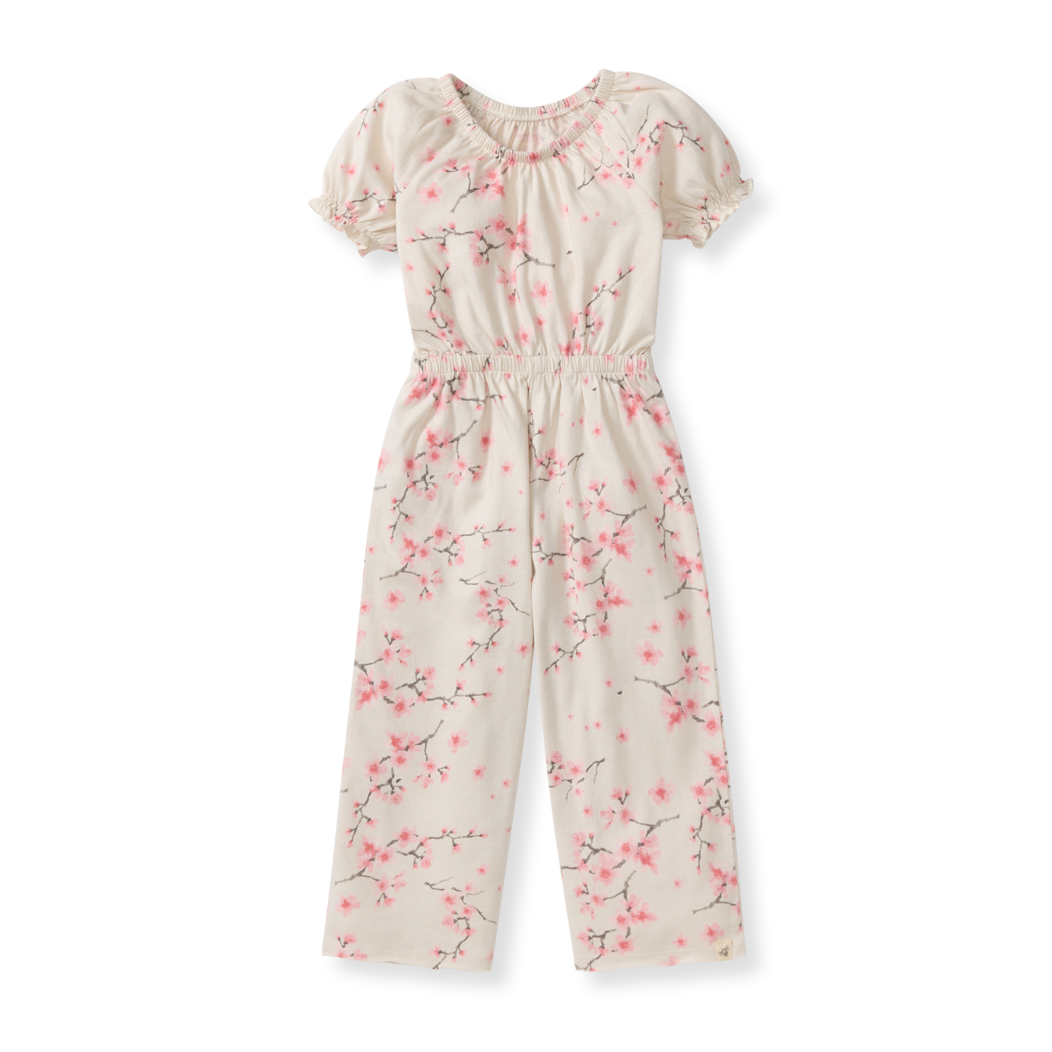 Burt's Bees Organic Cotton Cherry Blossoms Baby Jumpsuit